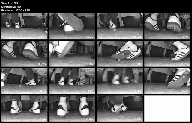 Woman candid crushing with Adidas Samba shoes in cinema 5
