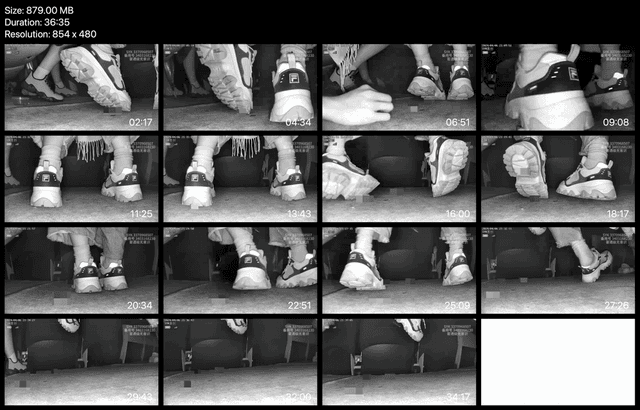 Woman in Fila sneaker candid crushing in cinema 5