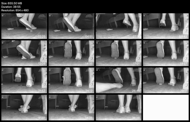 Woman in long skirt and Vans shoes candid crushing at the cinema 7