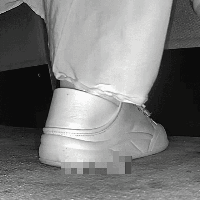 Woman in skirt and white sneakers candid crushing in the cinema 1