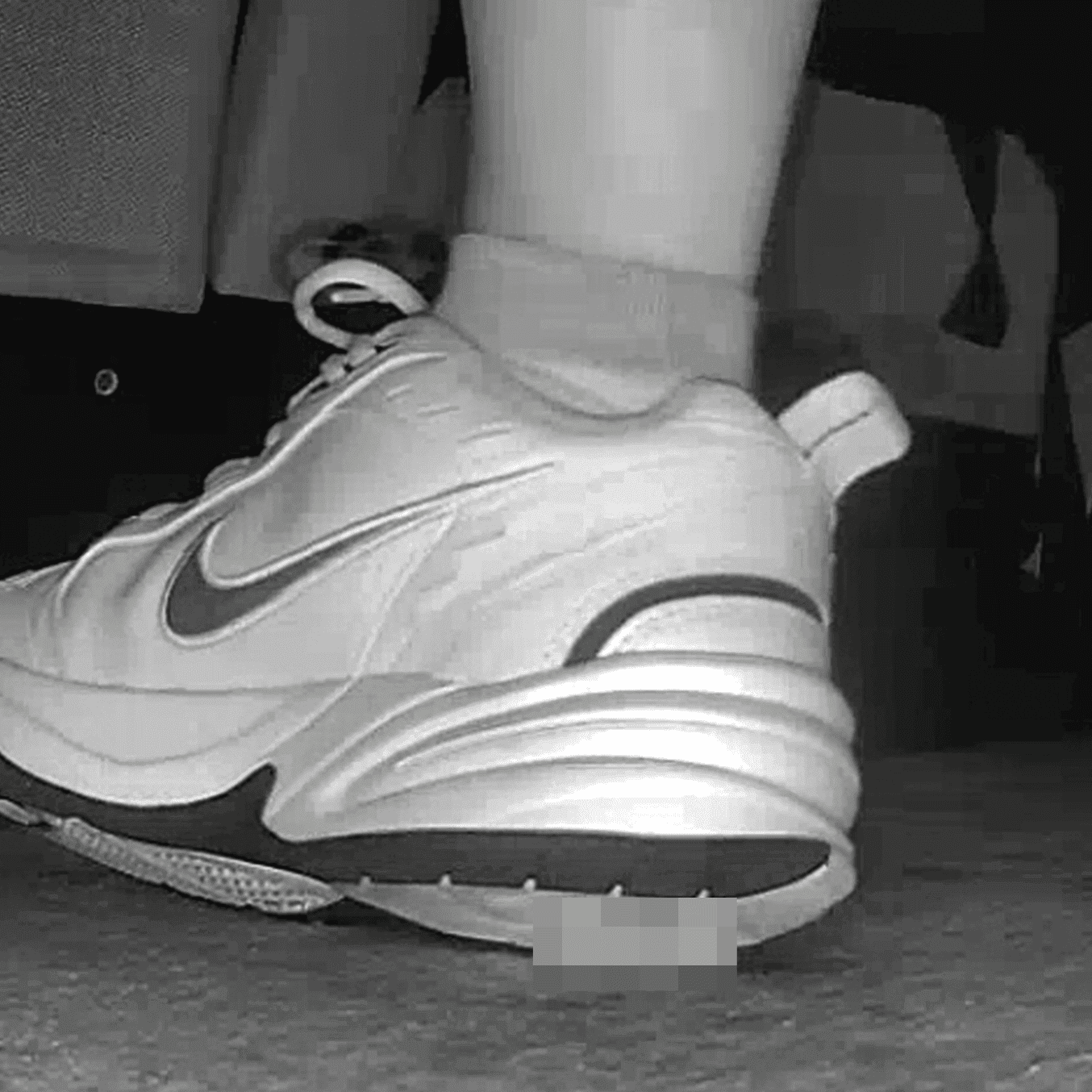 Woman in Nike Air sneakers candid crushing at the cinema thumb 4